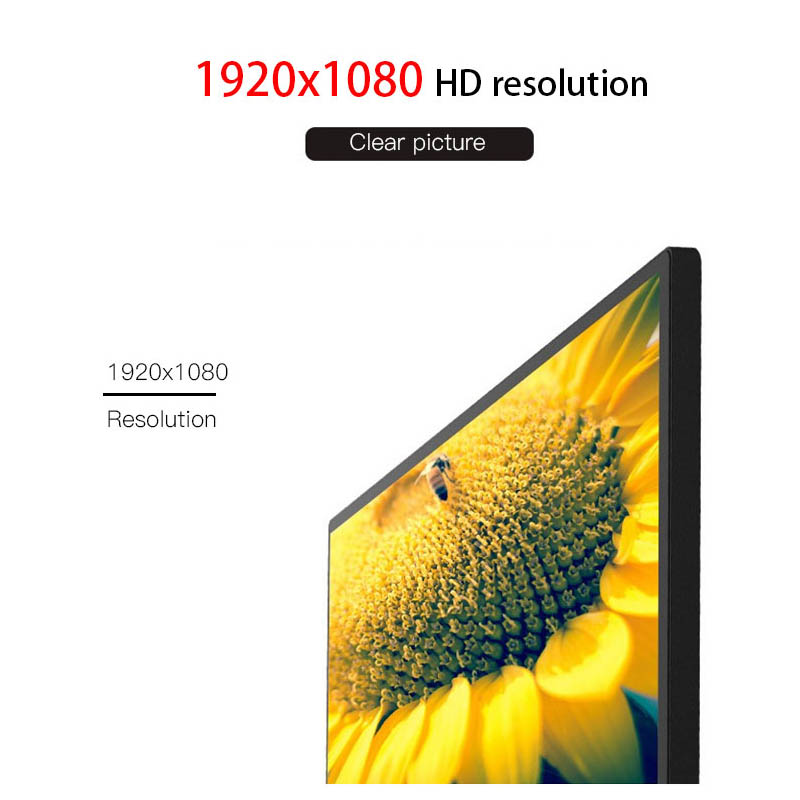 , 24 بوصة Full HD 1080p شاشة LED 75 هرتز مع مداخل HDMI VGA