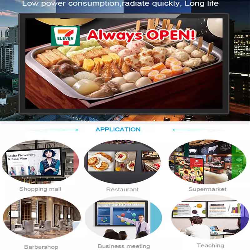 , Kiosk POS 43&#8243; 55&#8243; Full HD 1080p LED 10 Point Capacitive Touch Screen Monitor