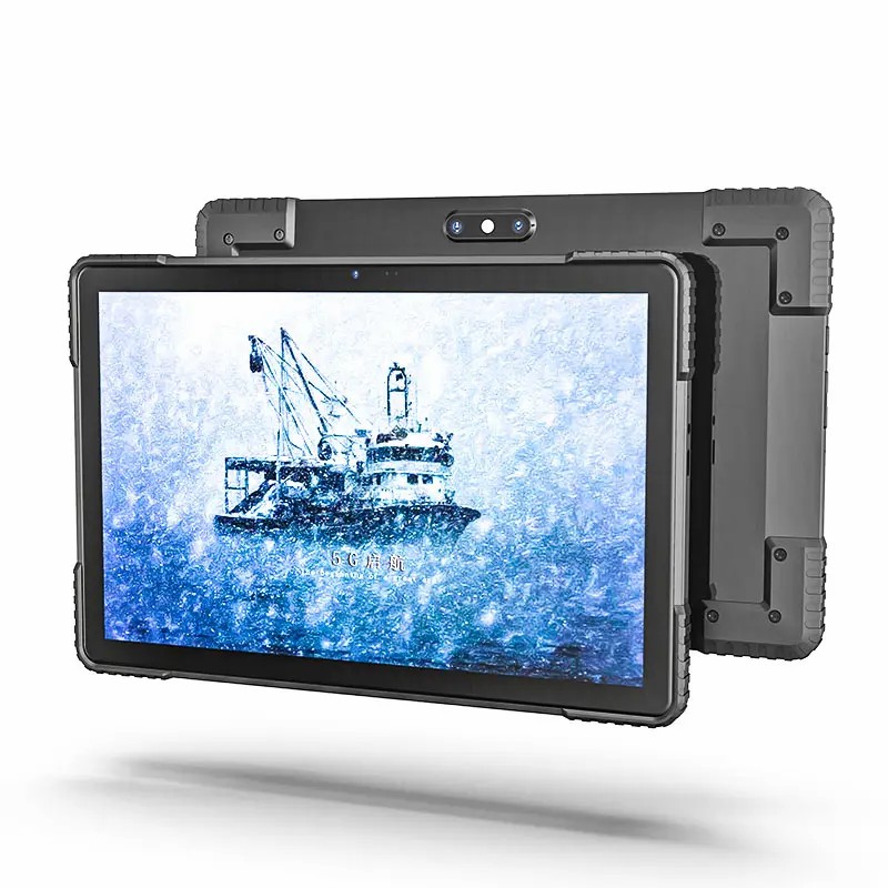 , 10.1 بوصة 4G + 128G الأجهزة اللوحية القوية Android13 IP54 الكمبيوتر اللوحي Rugged مع NFC