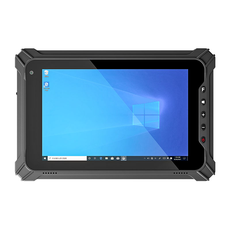 , 8 inch Waterproof Industrial Rugged Tablets Windows10 with NFC 2D Scanner